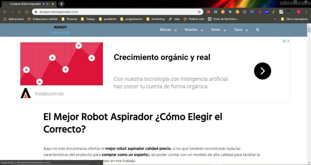 el mejor robot aspirador