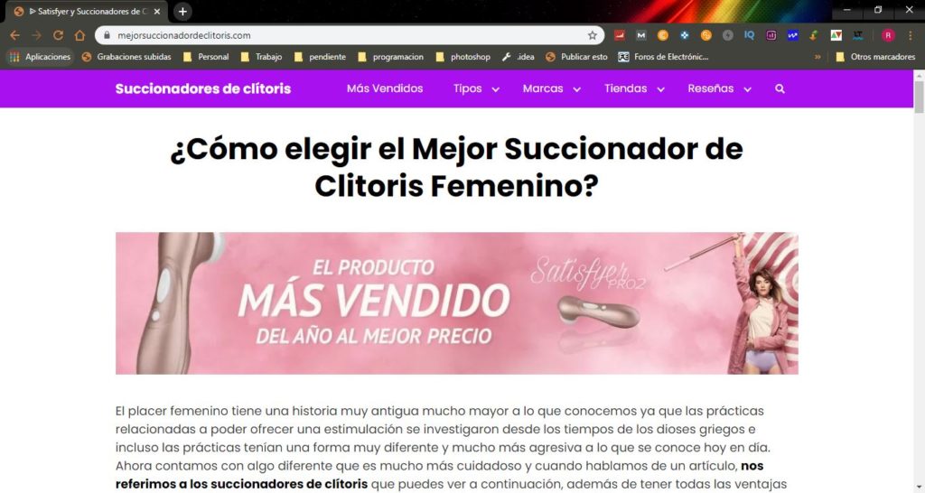 mejor succionador de clítoris