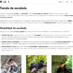 tienda escalada